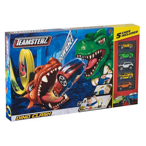 Pista con rampe Dino Clash CYP
