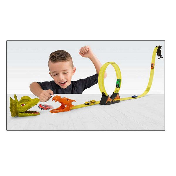 Pista con rampe Dino Clash CYP