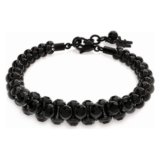 Bracciale Folli Follie 3B1T021KK Acciaio Nero (17 cm)