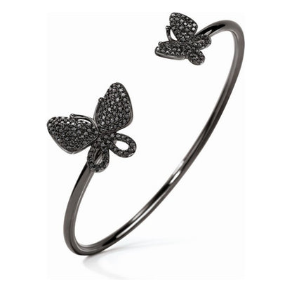 Bracciale Folli Follie Farfalle Argento sterling (Ø 55 mm)