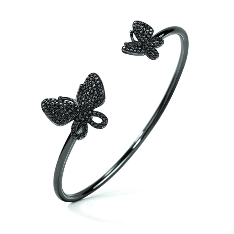 Bracciale Folli Follie Farfalle Argento sterling (Ø 55 mm)