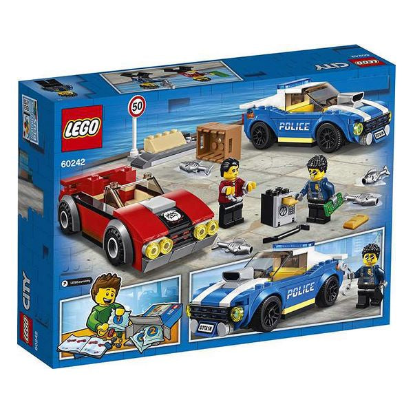 Playset Arresto in autostrada della Polizia City Lego 60242