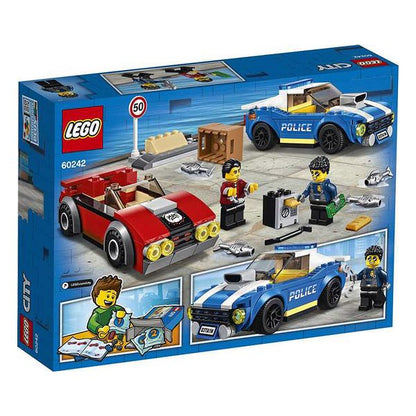 Playset Arresto in autostrada della Polizia City Lego 60242