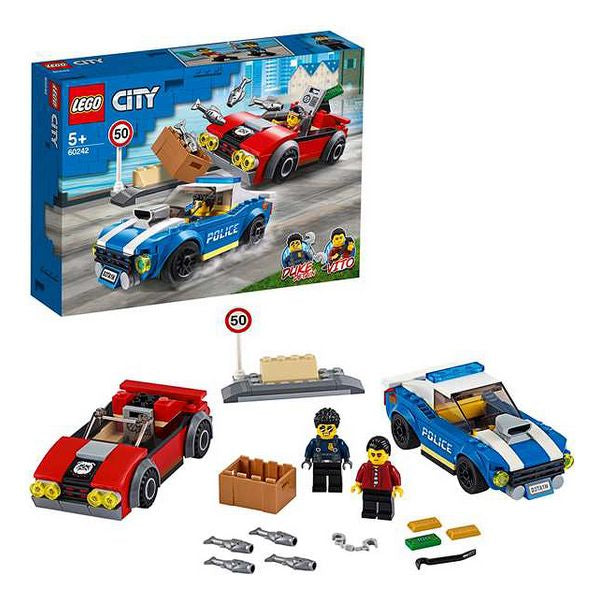 Playset Arresto in autostrada della Polizia City Lego 60242