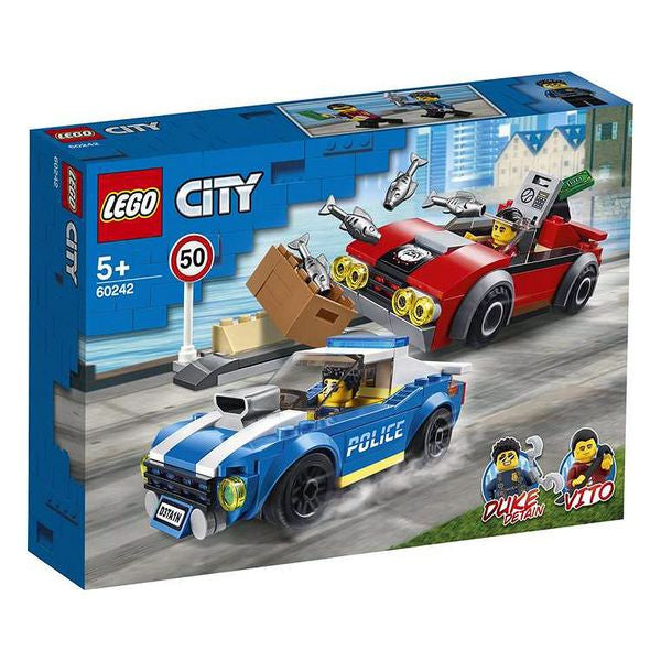 Playset Arresto in autostrada della Polizia City Lego 60242