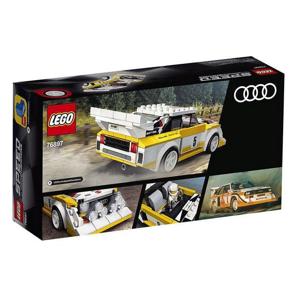 Playset Speed CHAMPIONS Audi Sport Quattro S1 Lego 76897