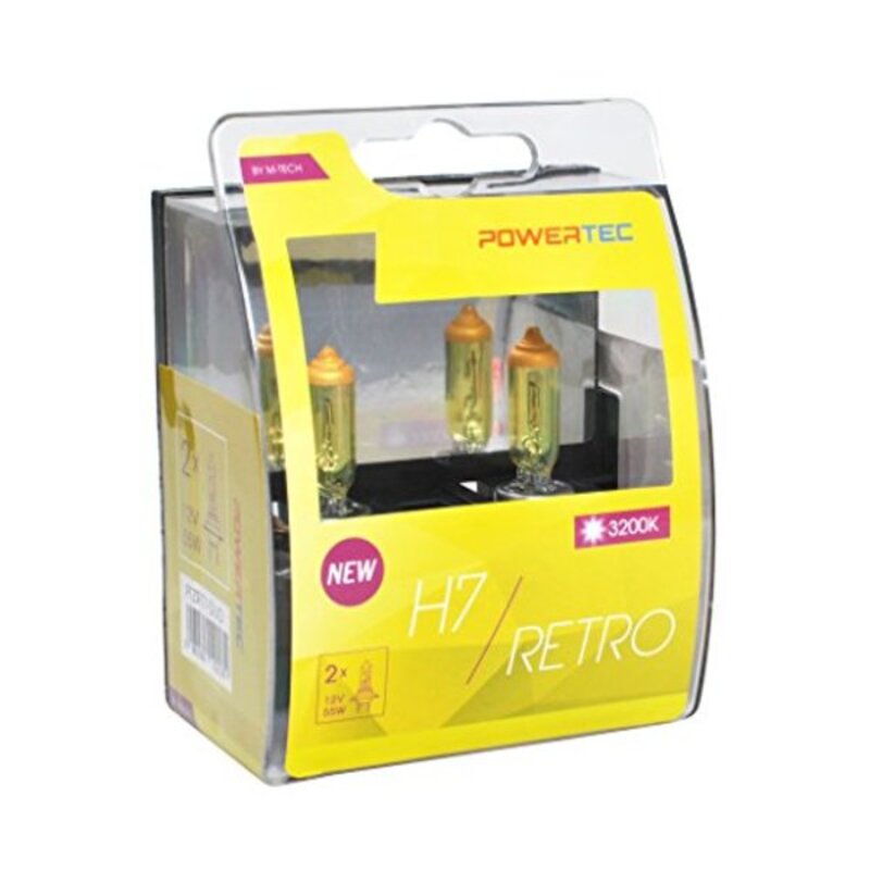 Lampadina Auto M-Tech PTZRT7-DUO H7 12V 55W 3200K Retro Oro