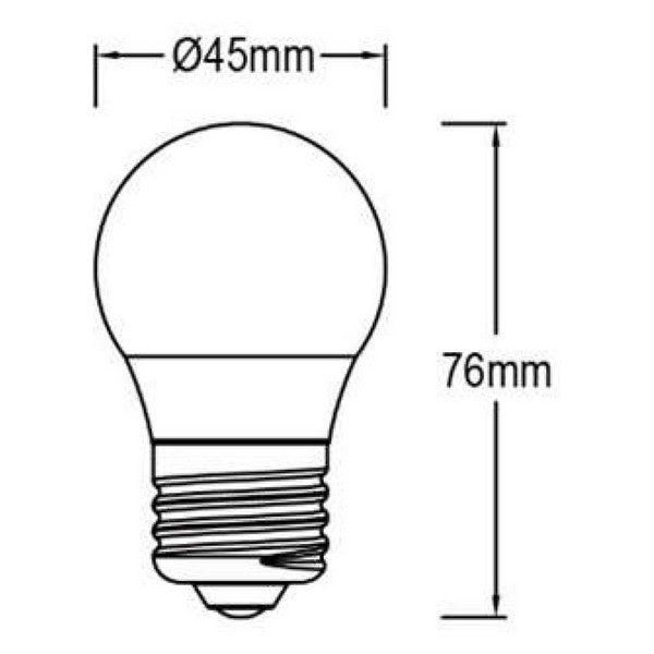 Lampada LED Panasonic Corp. PS Frost 4 W 320 Lm (Bianco neutro 4500K)