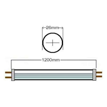 Tubo LED Panasonic Corp. T8 18 W 1400 lm (Bianco neutro 4000K)