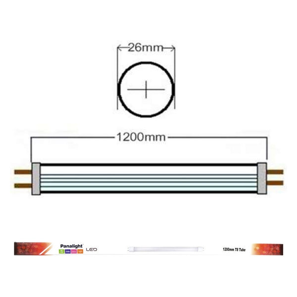 Tubo LED Panasonic Corp. T8 18 W 1400 lm (Bianco neutro 4000K)