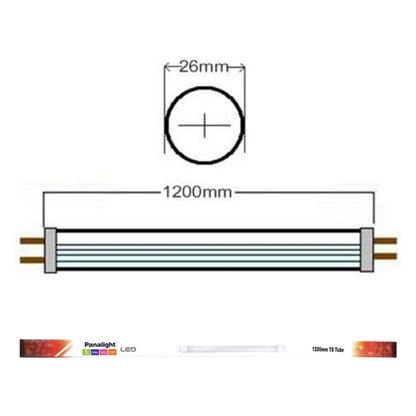 Tubo LED Panasonic Corp. T8 18 W 1400 lm (Bianco neutro 4000K)