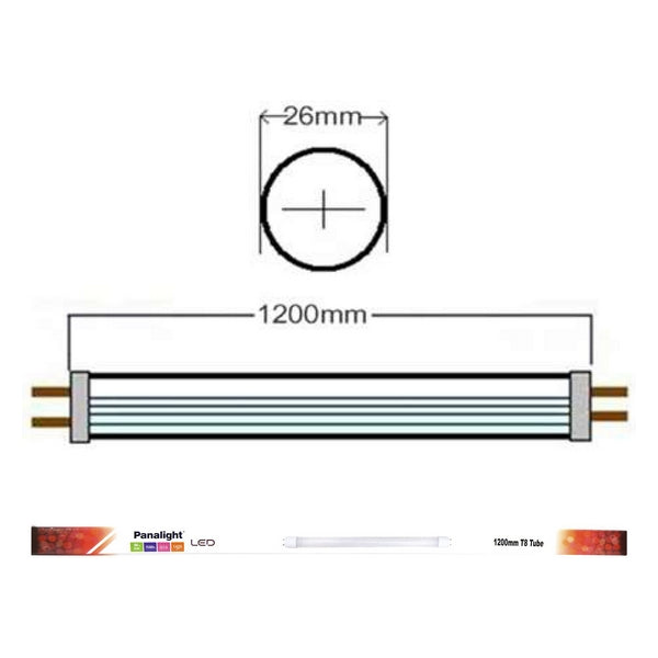 Tubo LED Panasonic Corp. T8 18 W 1400 lm (Bianco freddo 6000K)