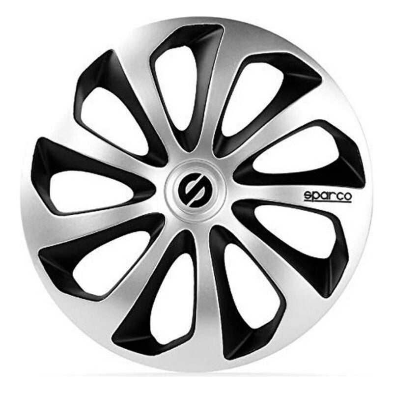 Coprimozzo Sparco Sicilia CS5 Nero Argento 14" (4 ud)