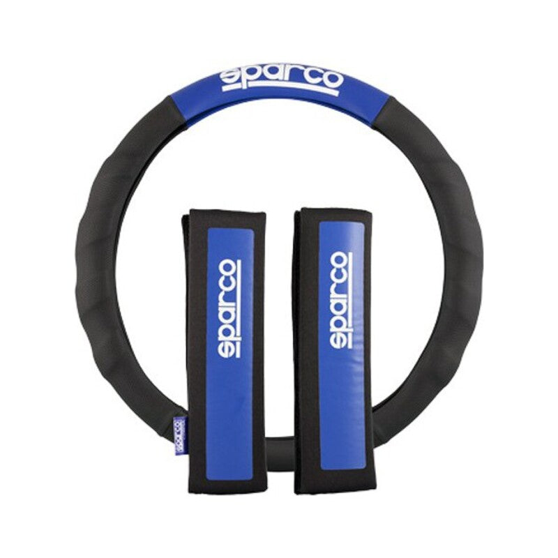 Coprivolante + Cuscini per cintura di sicurezza Sparco SPC1111KAZ universale