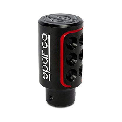 Pomello leva cambio Sparco SPC RACING Nero/Rosso