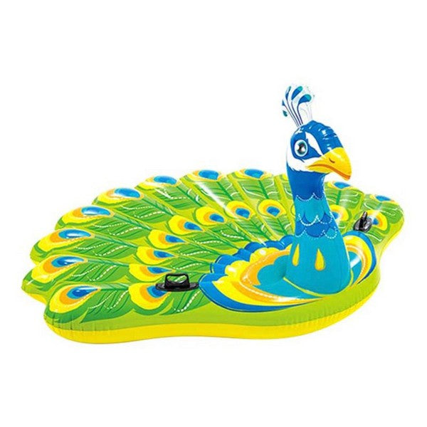Figura gonfiabile della piscina Pavo Real Intex (193 x 163 x 94 cm)