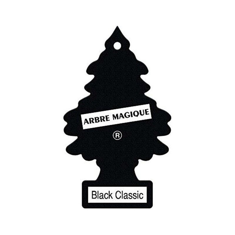Deodorante per auto Arbre Magique Nero Classico Pineta