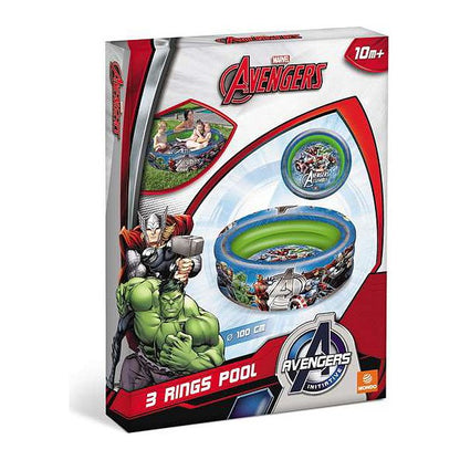 Piscina Gonfiabile per Bambini The Avengers (Ø 100 cm)