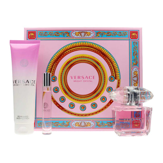 Cofanetto Profumo da Donna BRIGHT CRYSTAL Versace (3 pz)