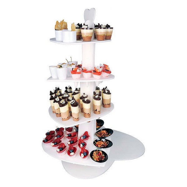 Portaoggetti LOVE FINGER FOOD Bianco