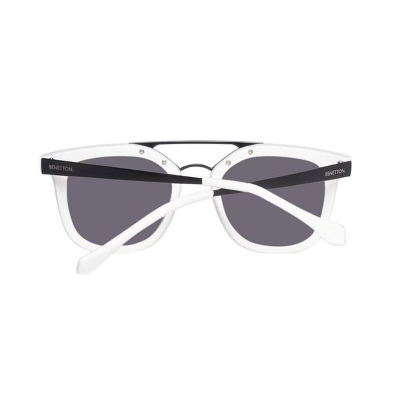 Occhiali da sole unisex Benetton BE992S03 Bianco Nero (ø 50 mm)