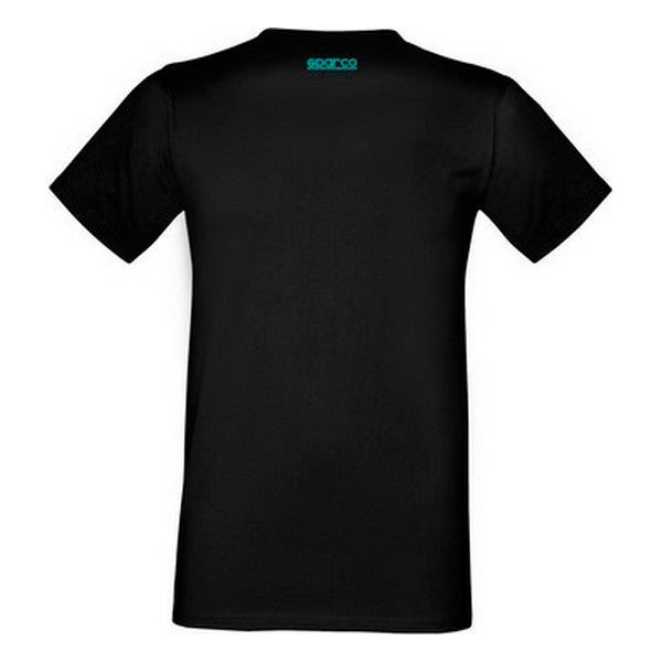 T-shirt manica corta da uomo Sparco Tron Nera