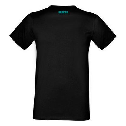 T-shirt manica corta da uomo Sparco Tron Nera