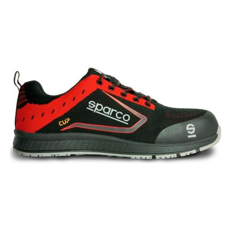 Scarpe antinfortunistiche Sparco CUP Nero/Rosso