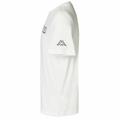 T-shirt a maniche corte da uomo Kappa Fromen M Bianca