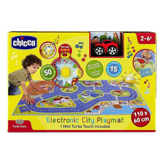 Tappeto gioco Mini Turbo Touch Chicco (51 x 31 x 8 cm) Suono