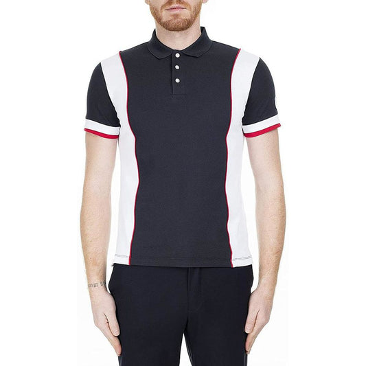 Polo Manica Corta da Uomo Armani Jeans 3GPF81 PJ61Z C1578 Navy Cotone (M)