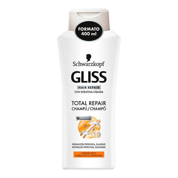 Shampoo Ristrutturante Gliss Total Schwarzkopf (400 ml)