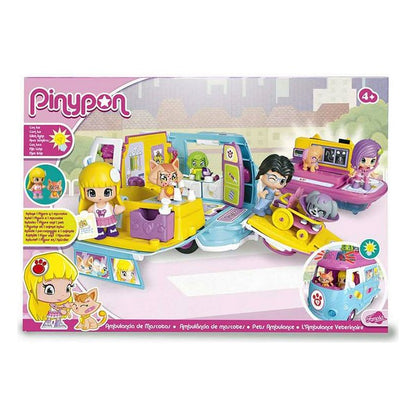 Playset Pinypon Pets Ambulance Famosa