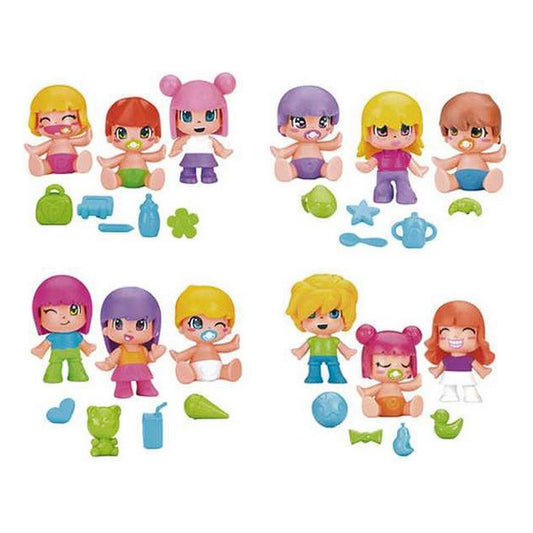 Set di figurine Pinypon Babies Famosa