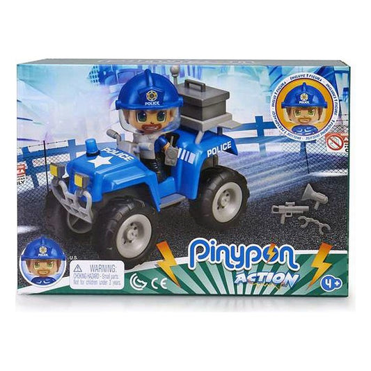 Playset Pinypon Action Polizia Quad Famosa