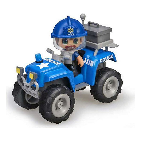 Playset Pinypon Action Polizia Quad Famosa