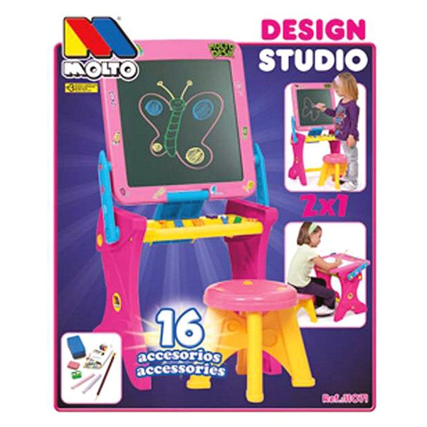 Tavola 2 in 1 Design Studio Moltó (90 cm)