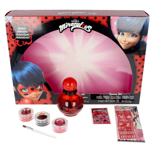 Set Profumo Bambino Miraculous Ladybug Cartoon EDT (2 pz)