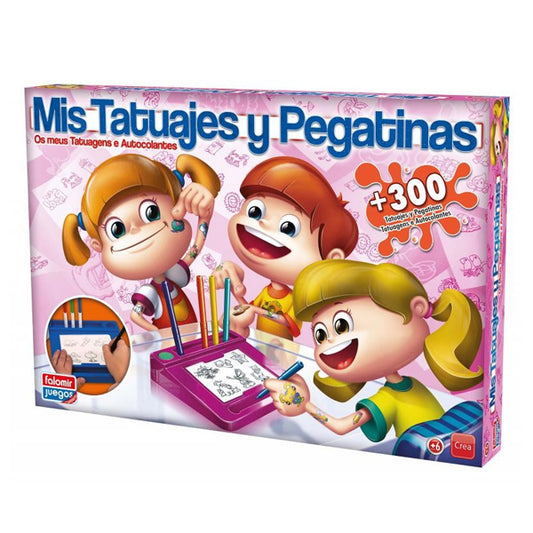 Gioco artigianale Tatuajes Y Pegatinas Falomir
