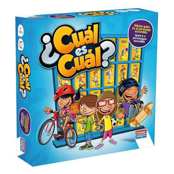 Board game ¿cuál Es Cuál? Falomir