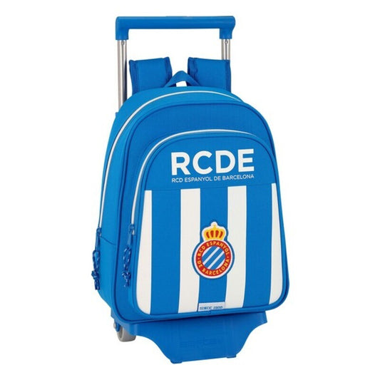 Zaino scolastico con ruote 705 RCD Espanyol (27 x 10 x 67 cm)