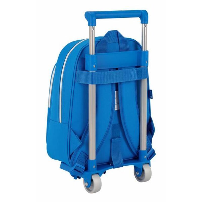 Zaino scolastico con ruote 705 RCD Espanyol (27 x 10 x 67 cm)