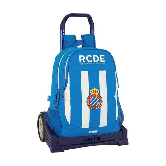 Zaino scolastico con ruote Evolution RCD Espanyol
