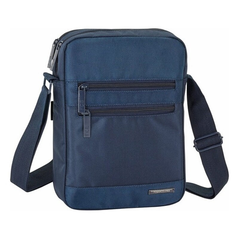 Custodia Universale per Tablet con Tracolla FC Barcelona 10,6" Blu Navy