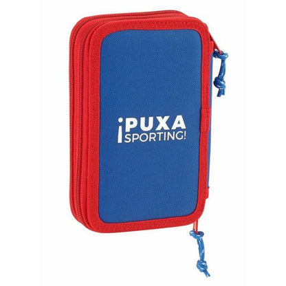 Astuccio Doppio Real Sporting de Gijón Bianco Rosso (28 pz)