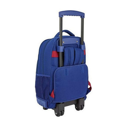 Zaino Scuola con Ruote Compact FC Barcelona 19/20 Blu Navy