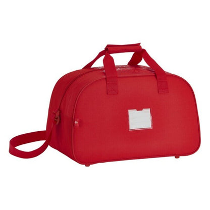 Borsa sportiva Real Sporting de Gijón Rossa (40 x 24 x 23 cm)