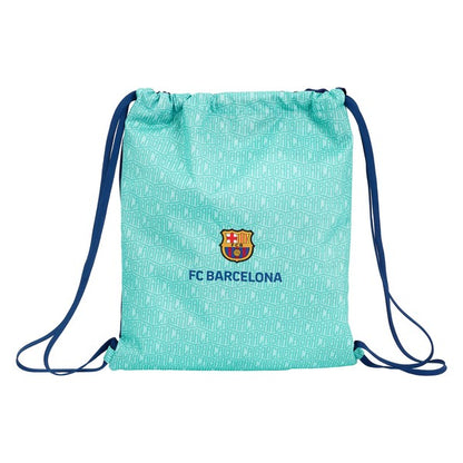 Zaino con Stringhe FC Barcelona Turchese