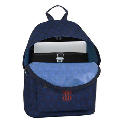 Zaino porta pc FC Barcelona 14,1'' Blu Navy