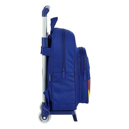 Zaino scolastico con ruote 705 FC Barcelona (27 x 10 x 67 cm)
